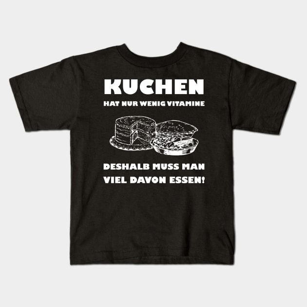 Kuchen Kids T-Shirt by FluffigerSchuh